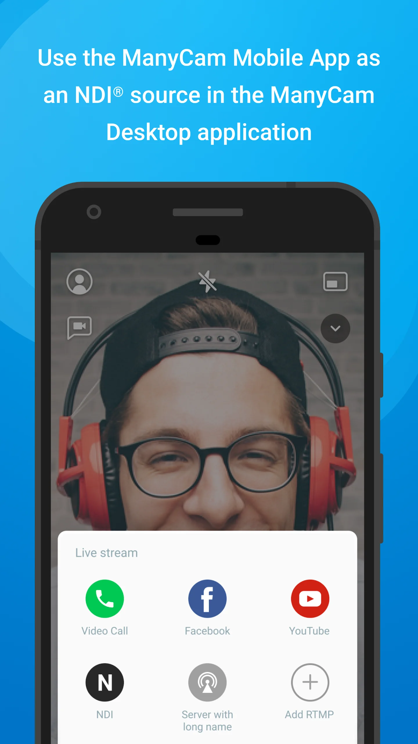 ManyCam - Easy live streaming screenshot 2