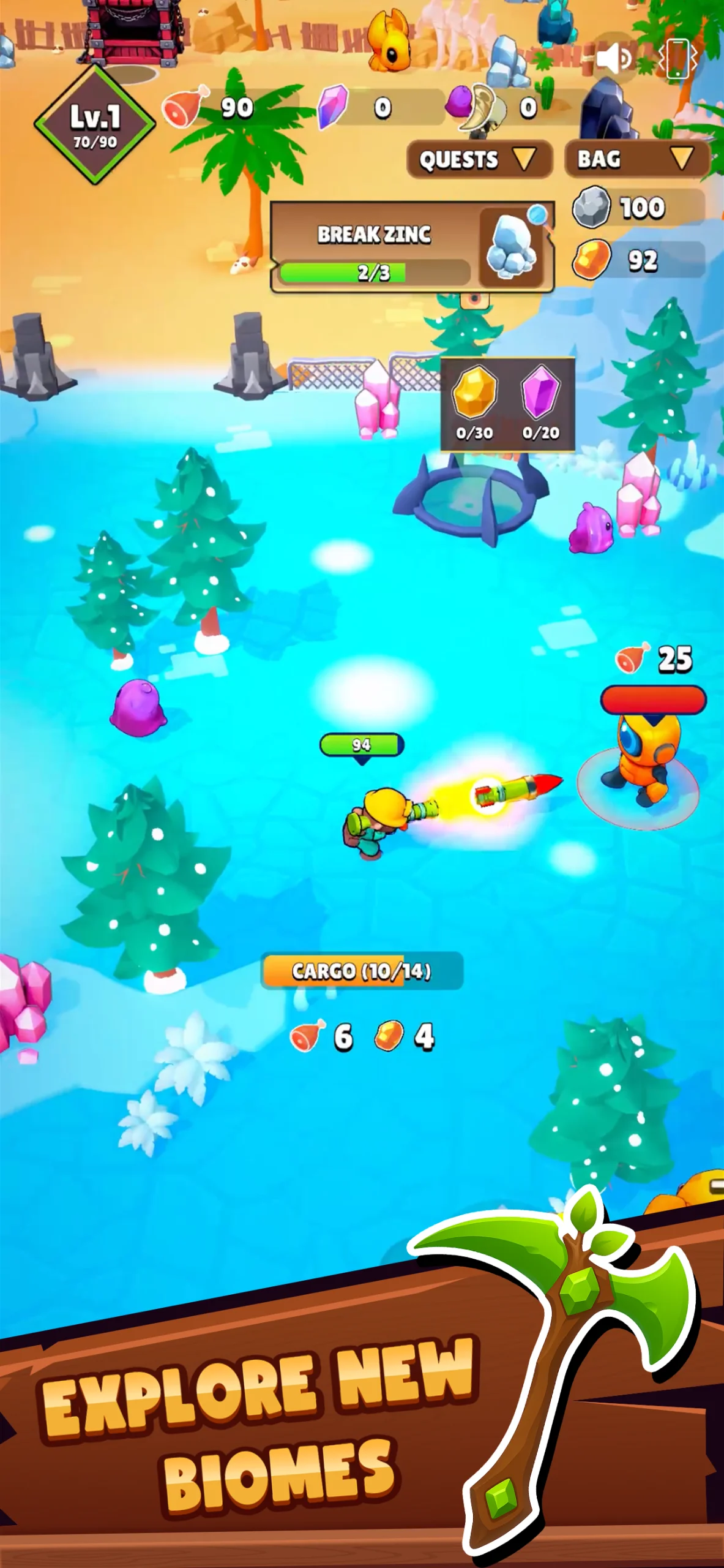 Mine Adventure: Survival RPG screenshot 3
