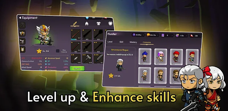 Hunter's Legend Idle RPG screenshot 4