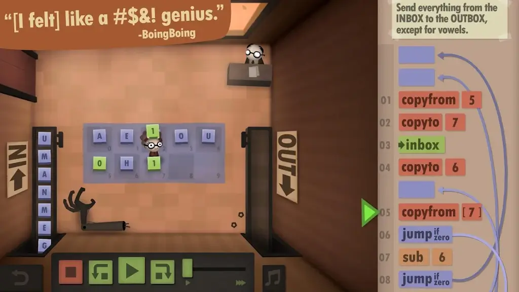 Human Resource Machine screenshot 3