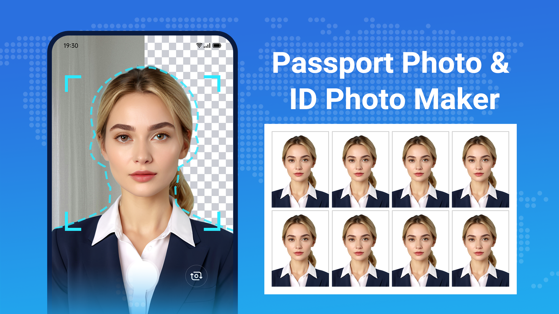 Passport Photo: ID Photo Maker preview 1
