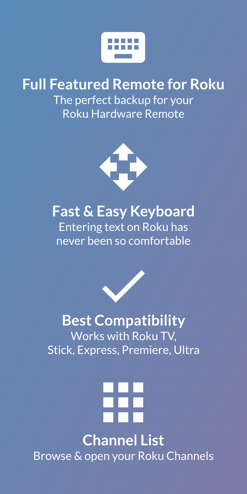 Remote + LG, Roku, Fire TV screenshot 1