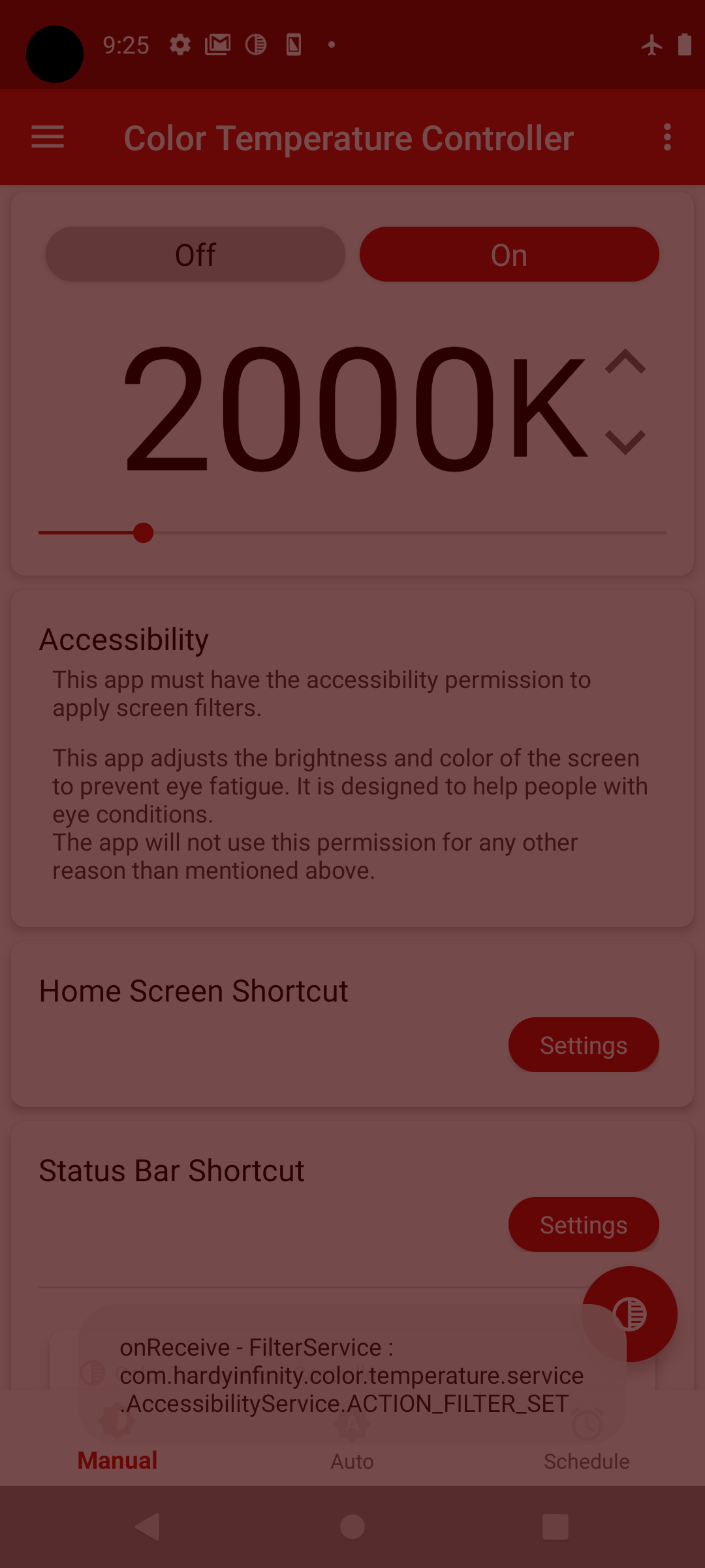 Color Temperature Controller screenshot 2