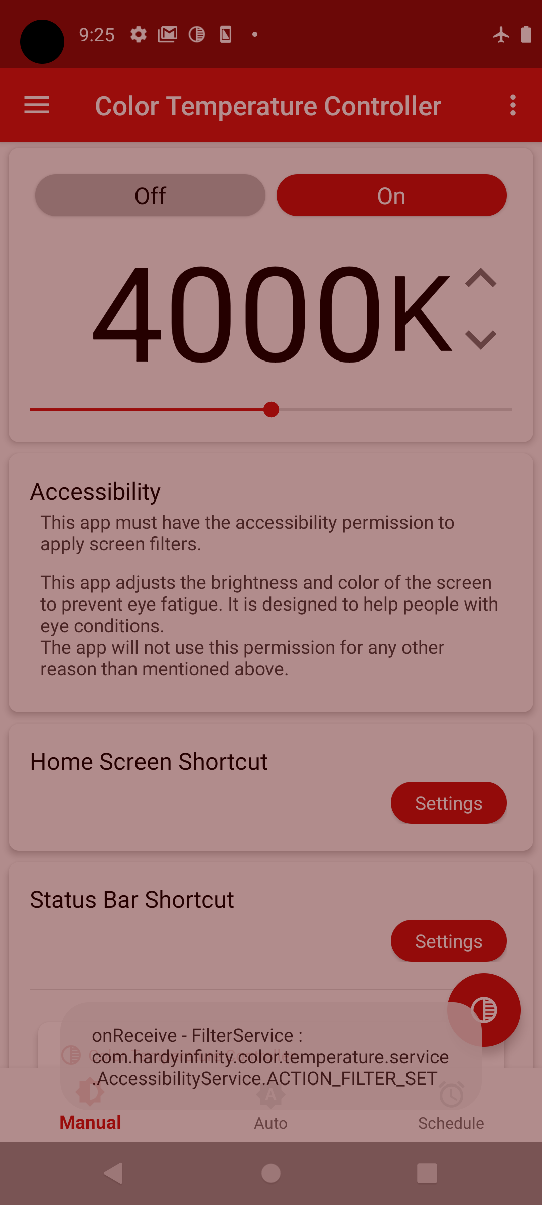 Color Temperature Controller screenshot 1