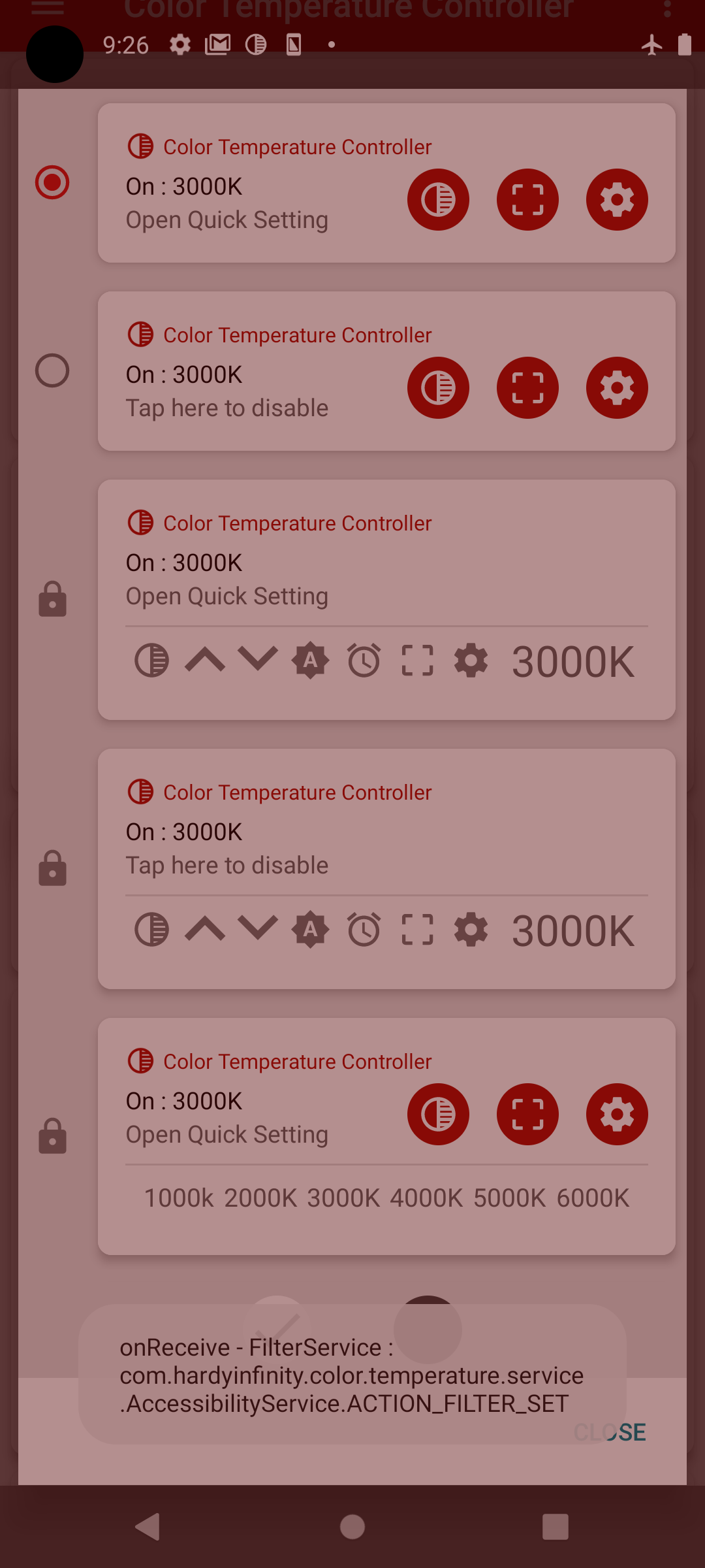 Color Temperature Controller screenshot 3