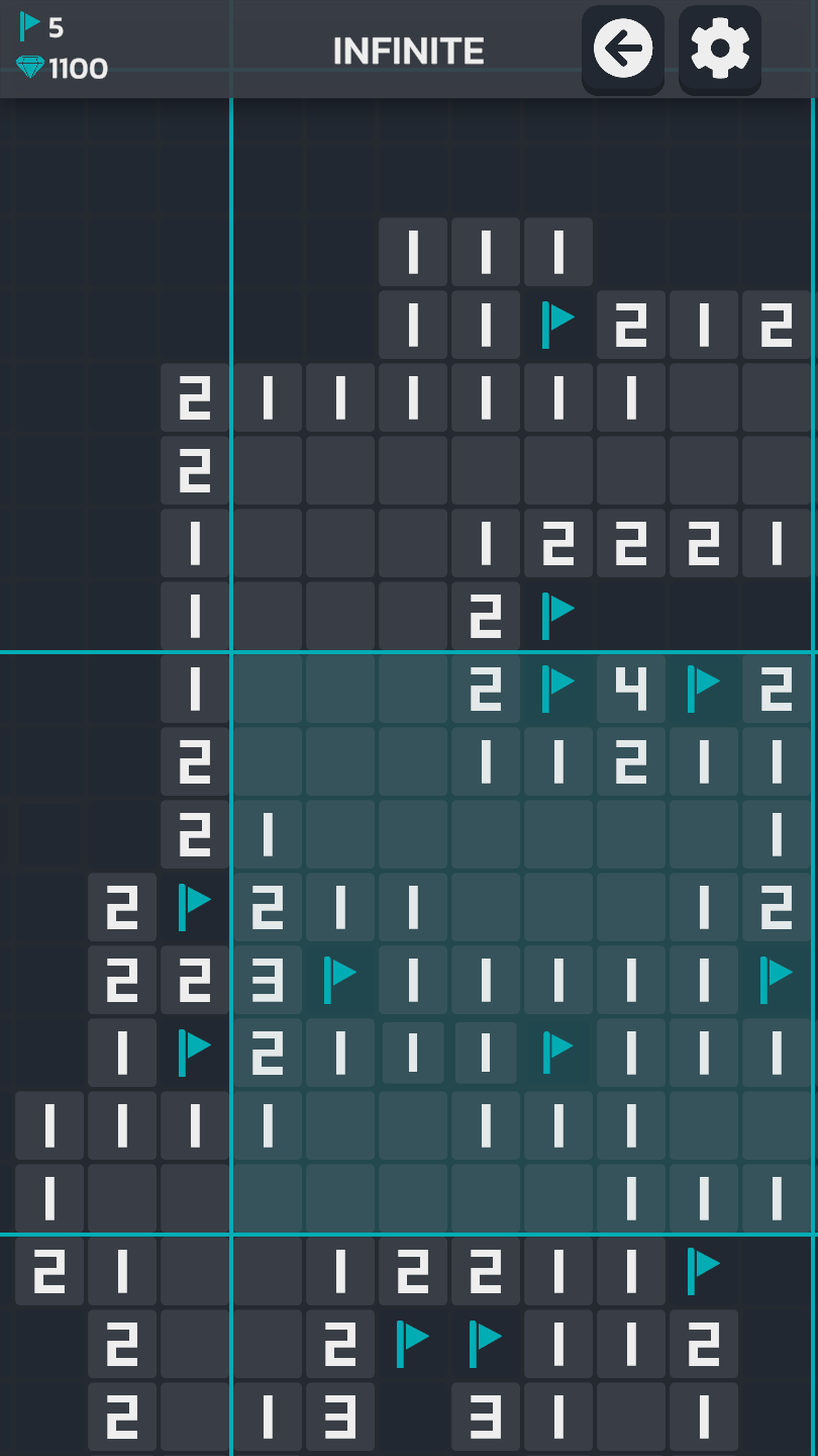 Infinite Minesweeper screenshot 4