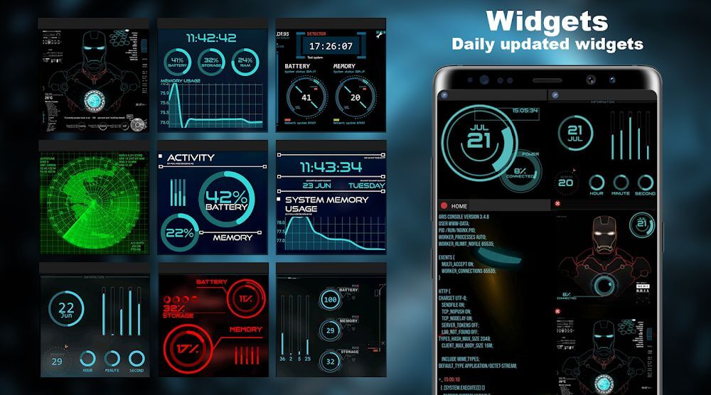 Cyber Launcher screenshot 2