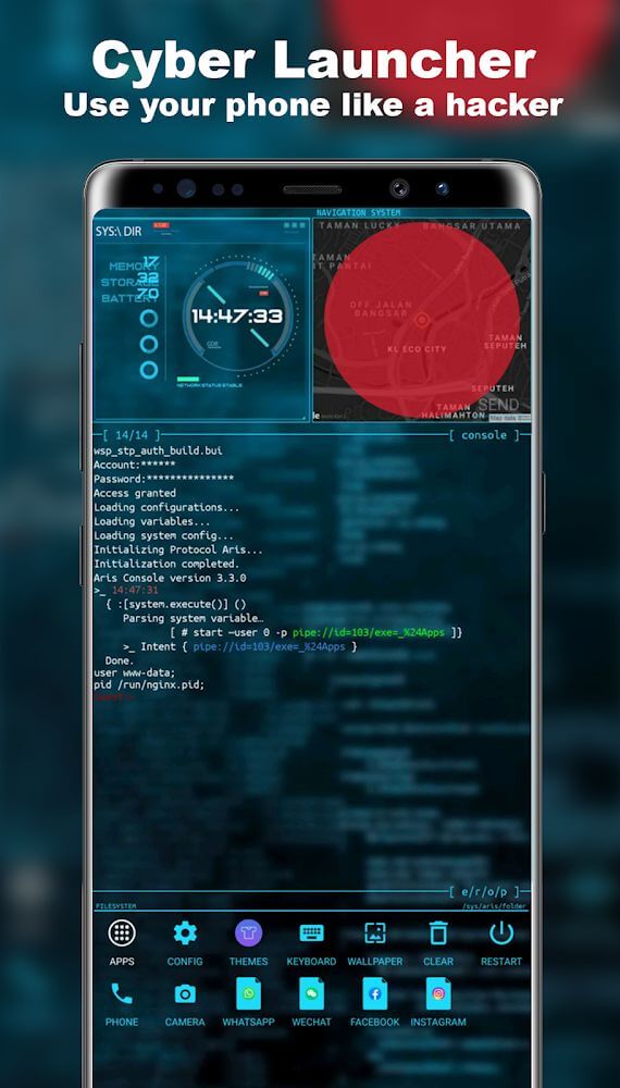Cyber Launcher screenshot 6