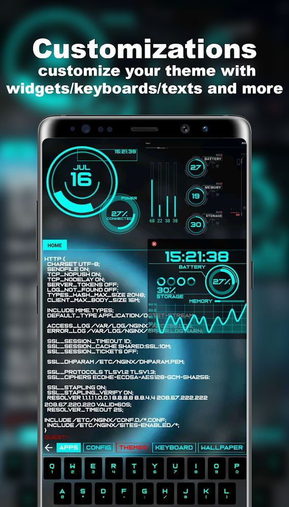 Cyber Launcher screenshot 3