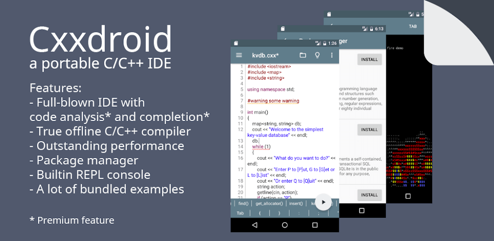 Cxxdroid Mod APK screenshot 1