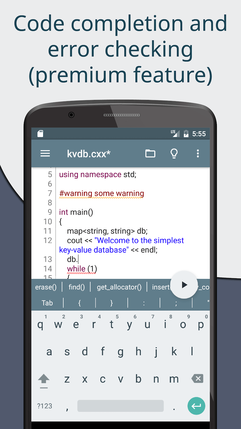 Cxxdroid Mod APK screenshot 7