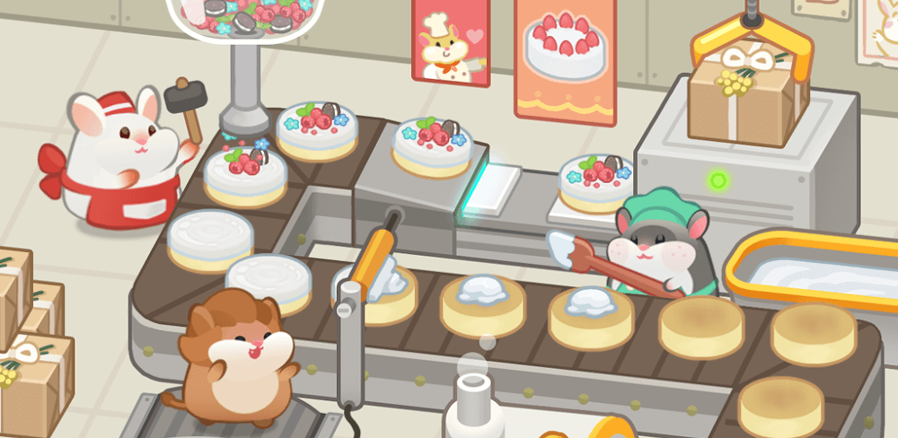 Hamster Cake Factory screenshot 1