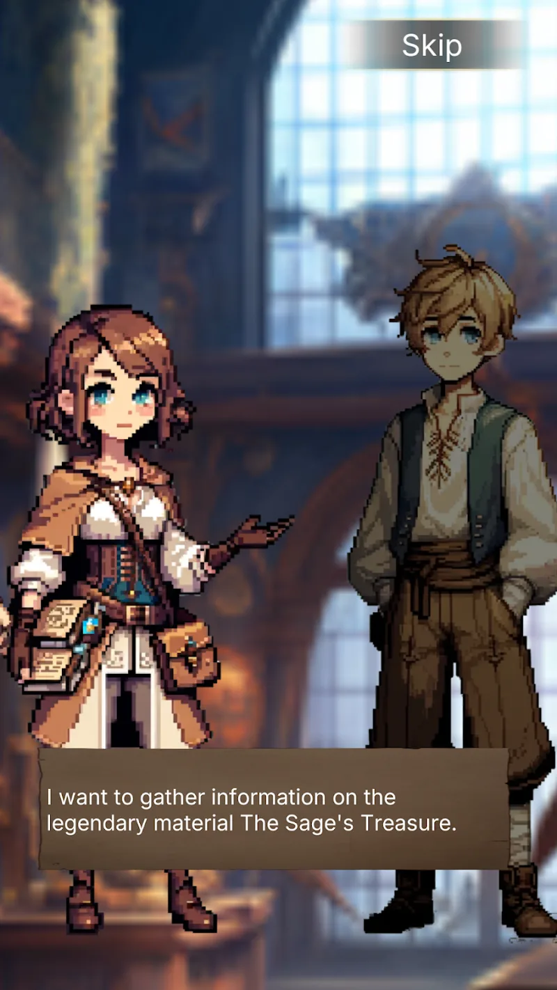 Hack & Craft Shop: Idle RPG gameplay preview 5