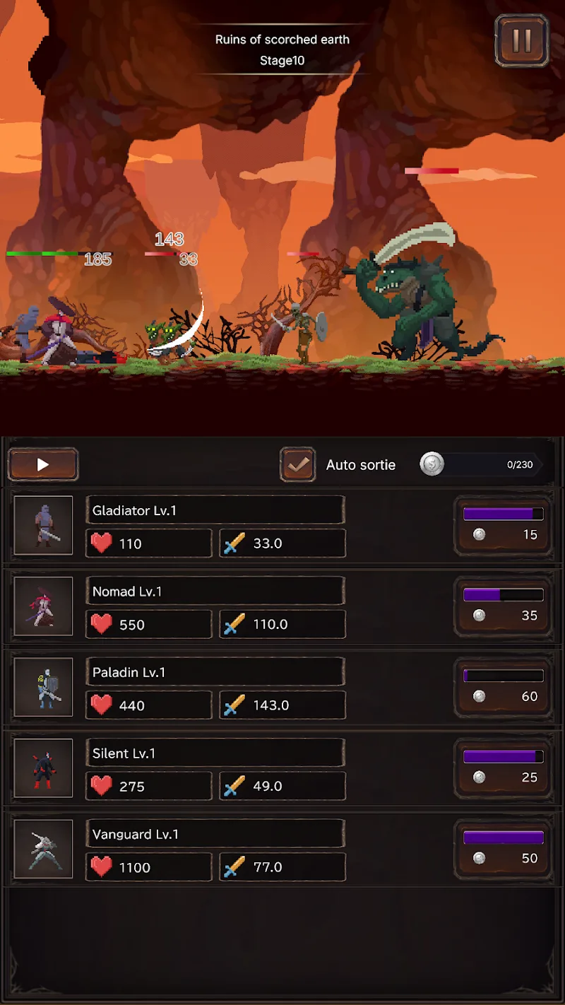 Hack & Craft Shop: Idle RPG gameplay preview 3
