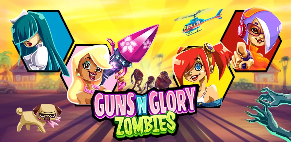 Guns'n'Glory Zombies Premium screenshot 1