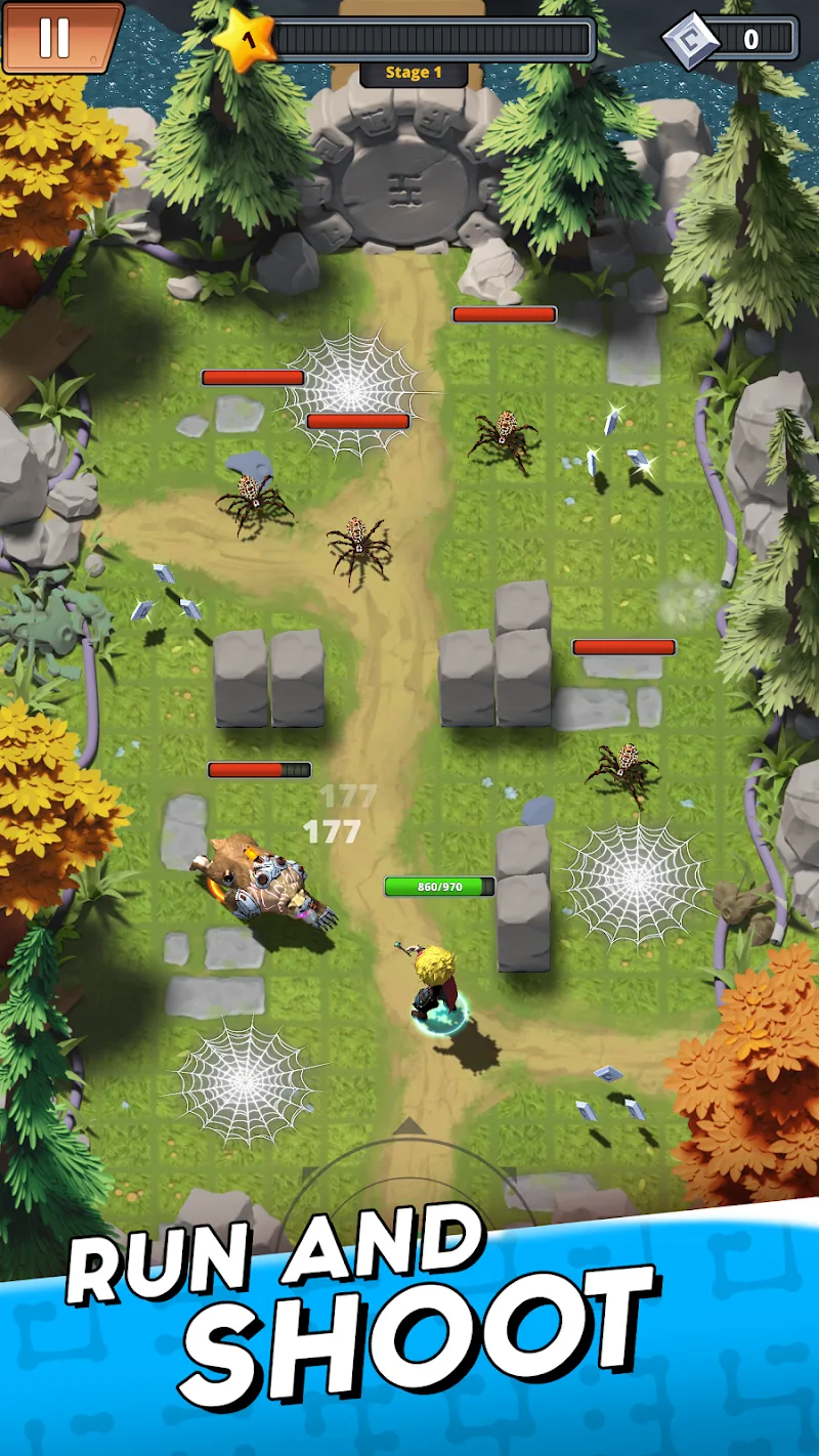 Guns vs Magic - Roguelite RPG screenshot 2