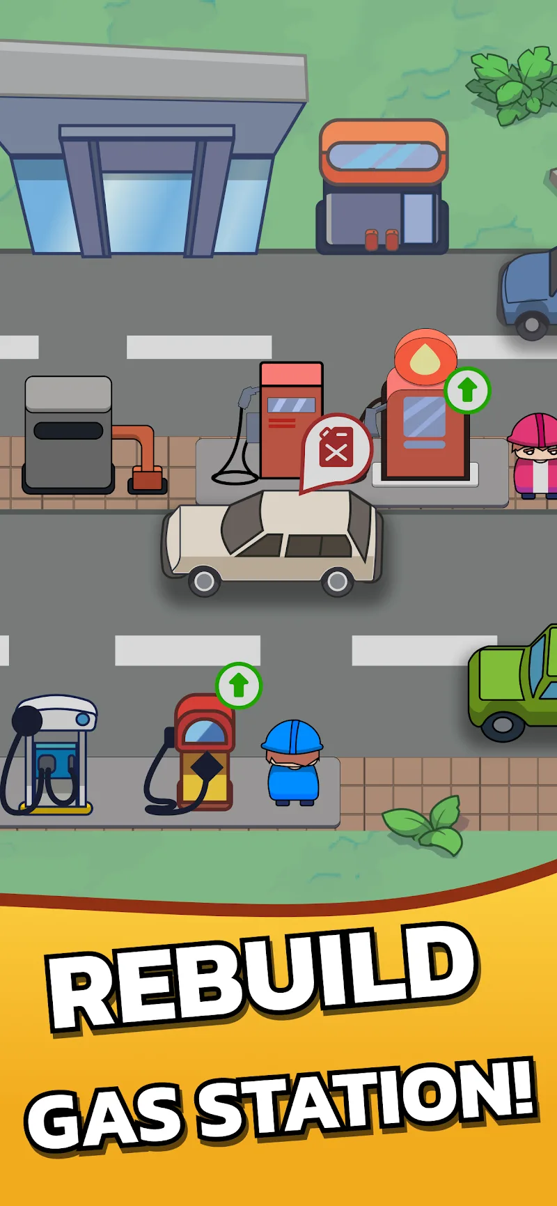 Gas Station Z: Idle Defense screenshot 3