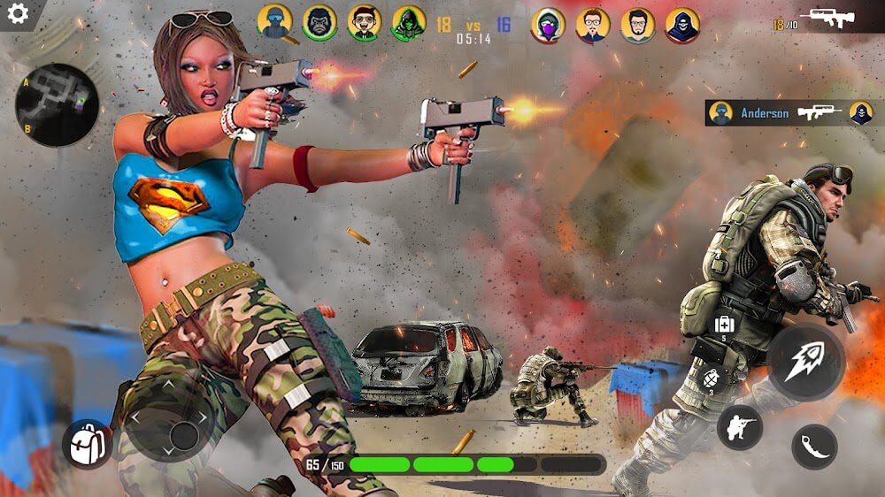 Gun Games 3d Offline Shooting screenshot 2