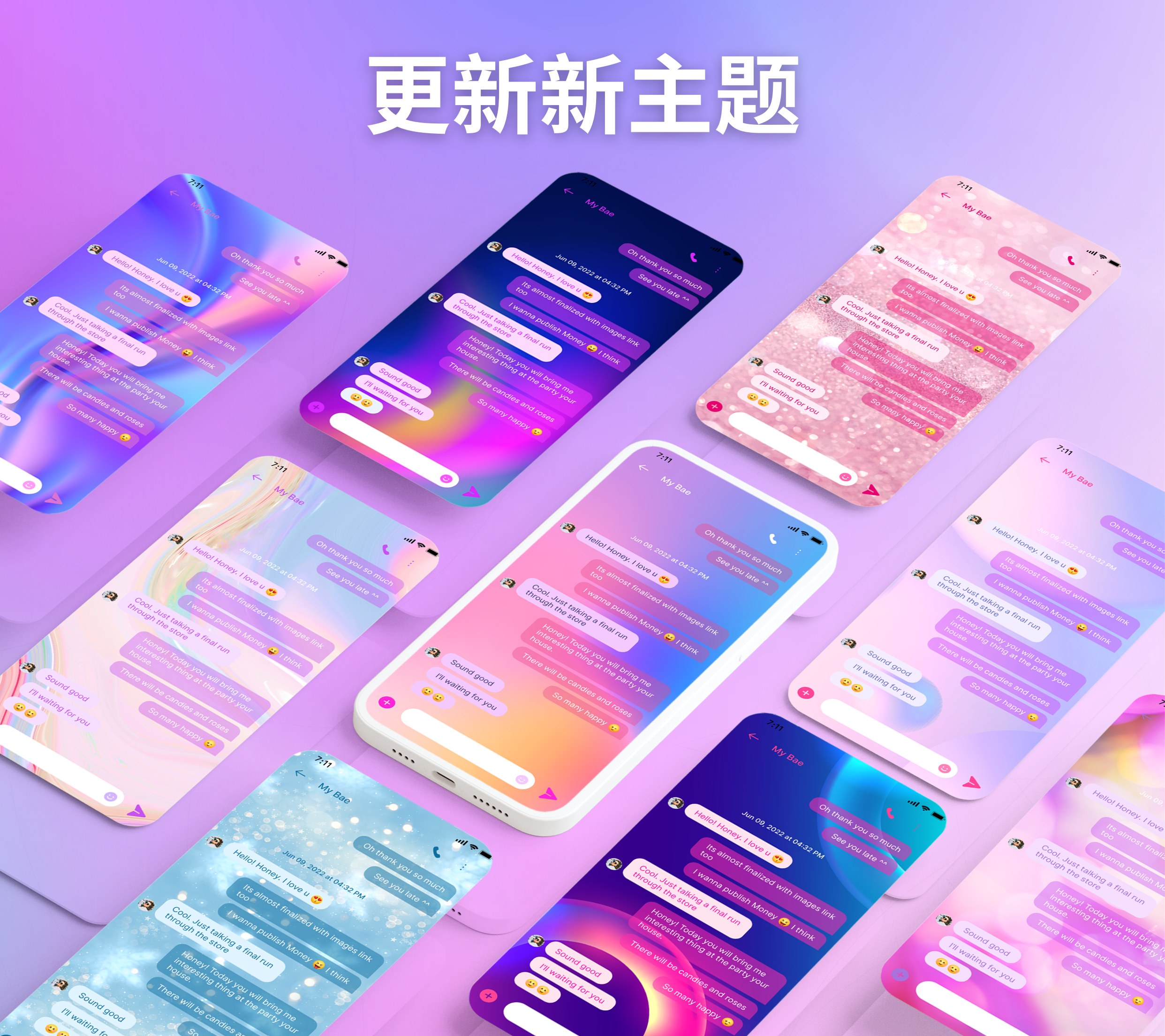 Messenger - Color SMS screenshot 5
