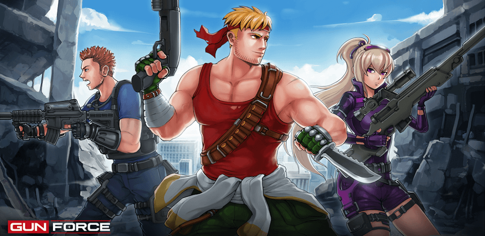 Gun Force: Action Shooting screenshot 1