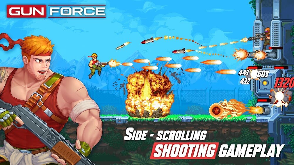 Gun Force: Action Shooting screenshot 2