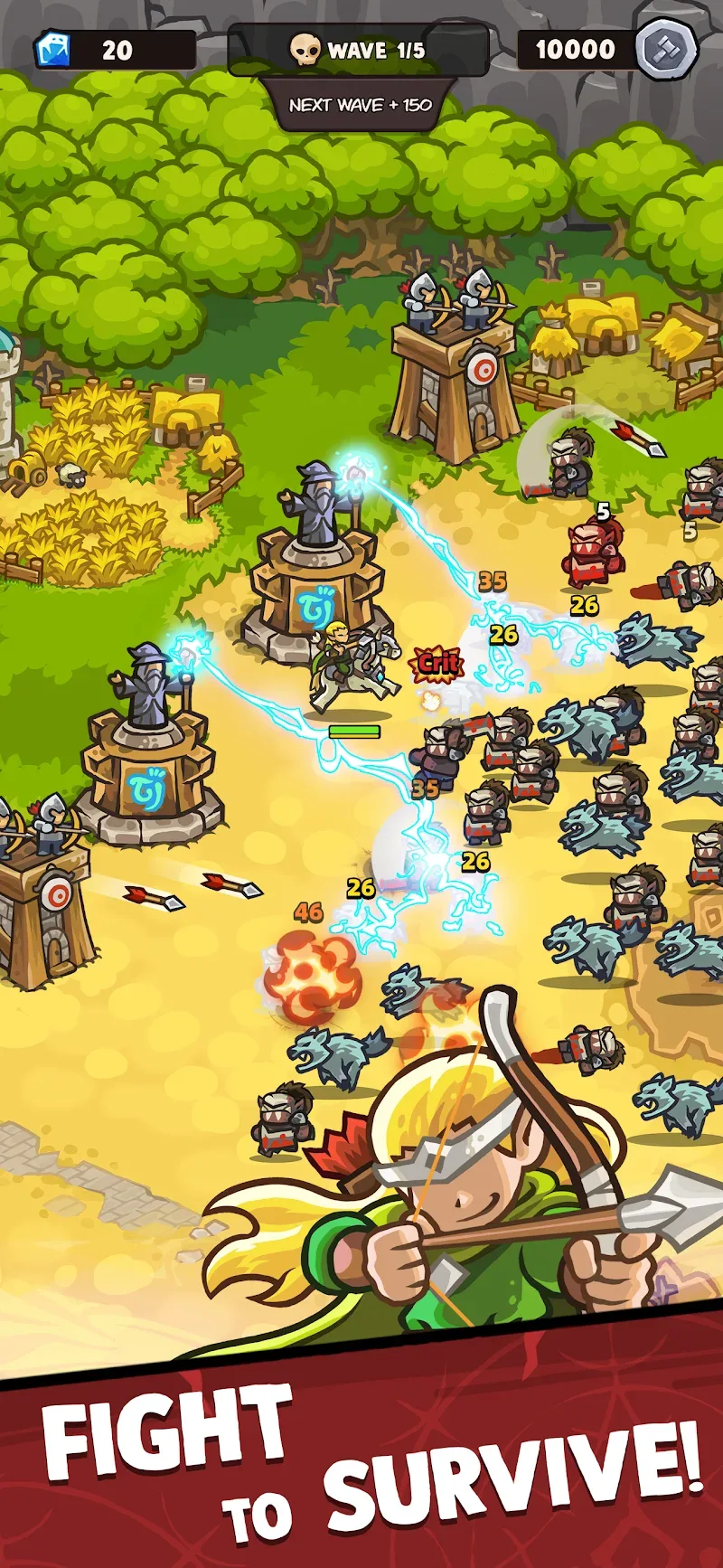 Guardian Saga: Kingdom Fall screenshot 3