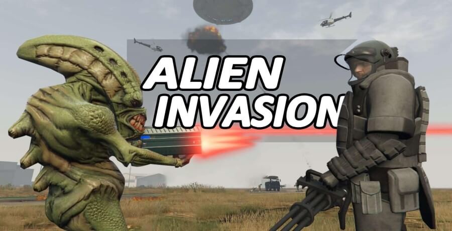 GTA Alien Invasion screenshot 1