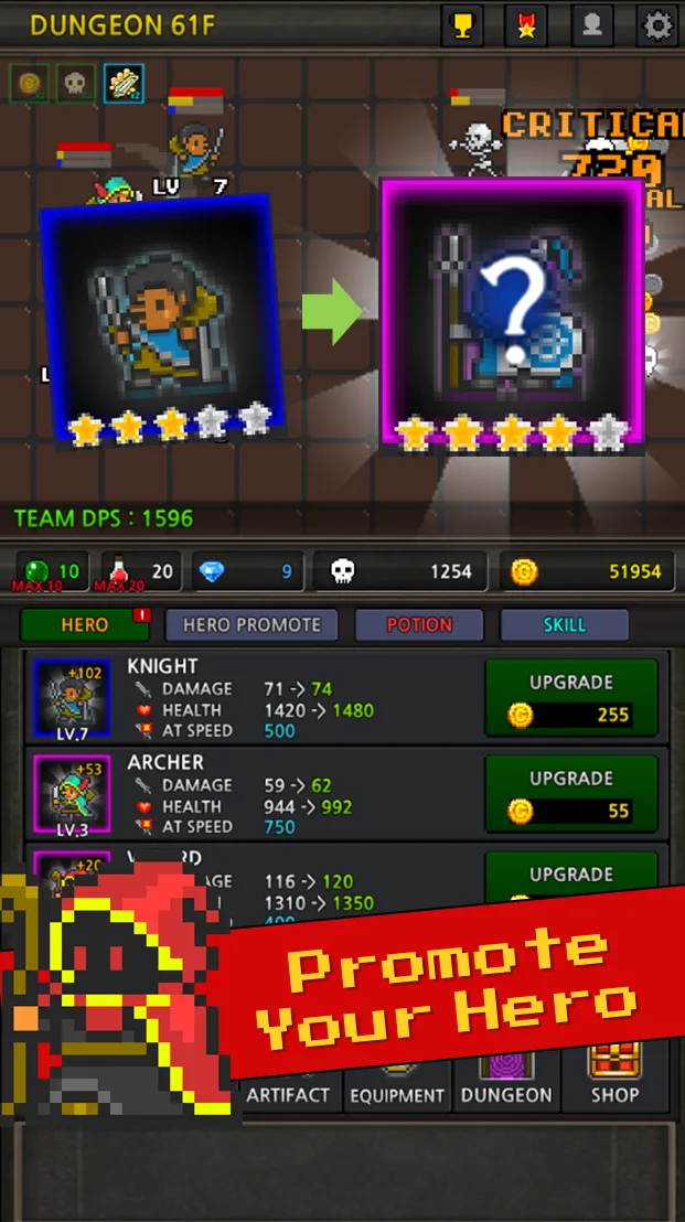 Grow Heroes VIP : Idle Rpg screenshot 5