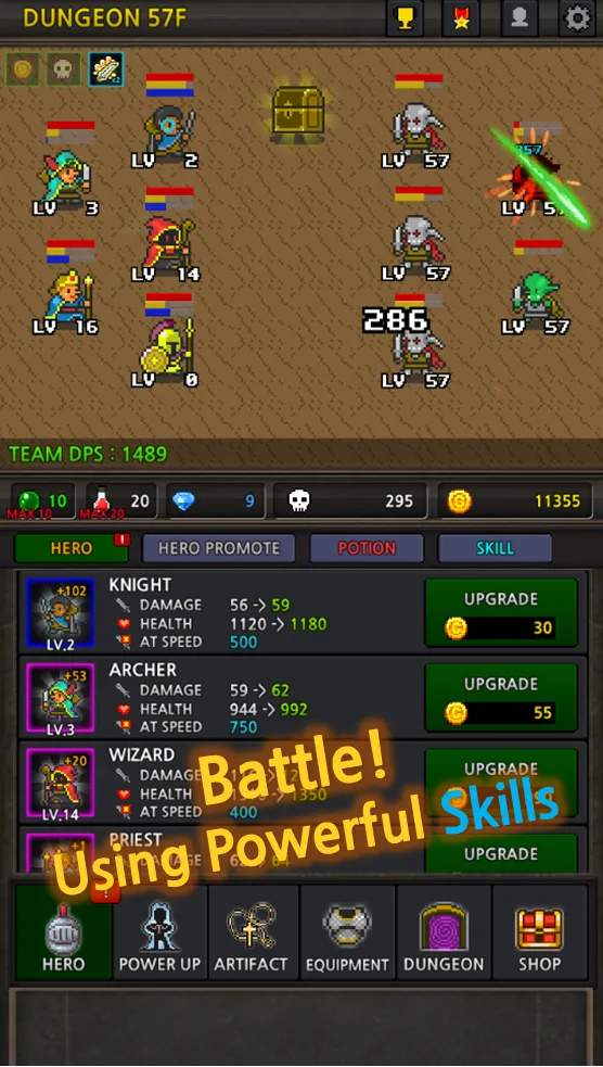 Grow Heroes VIP : Idle Rpg screenshot 2