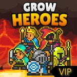 Grow Heroes Vip : Idle RPG