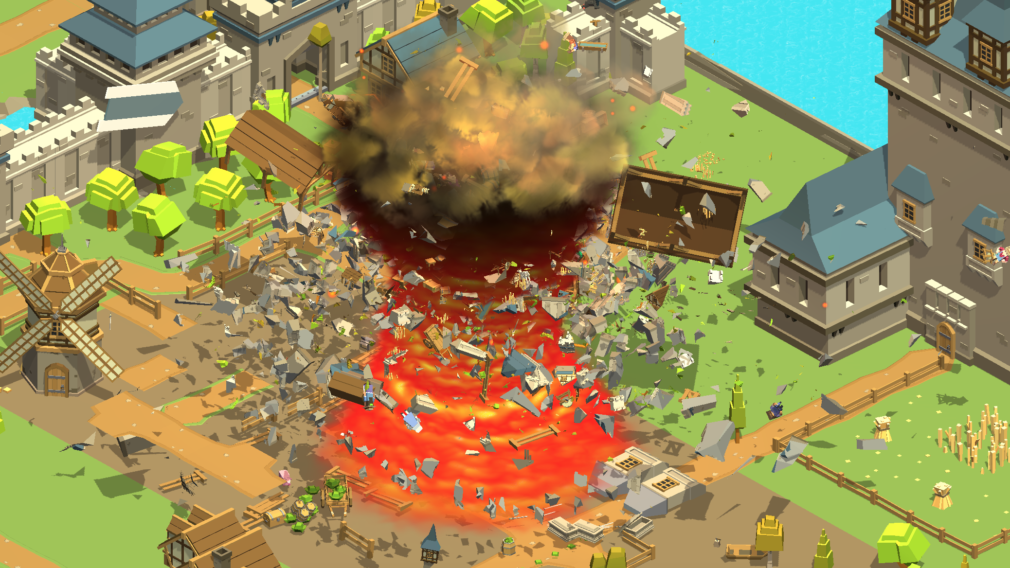 Holein Tornado io eating game screenshot 4