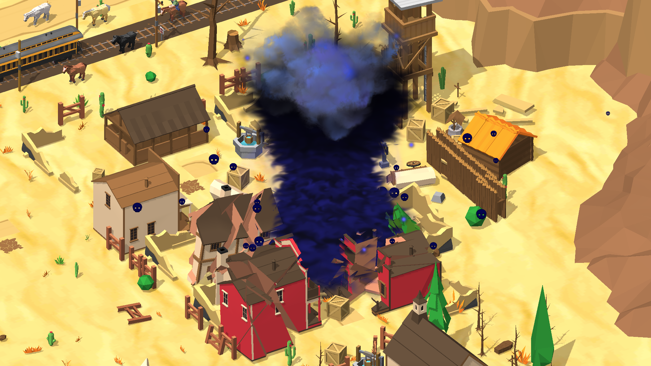 Holein Tornado io eating game screenshot 3