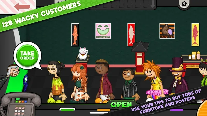 Papa's Sushiria To Go! screenshot 3