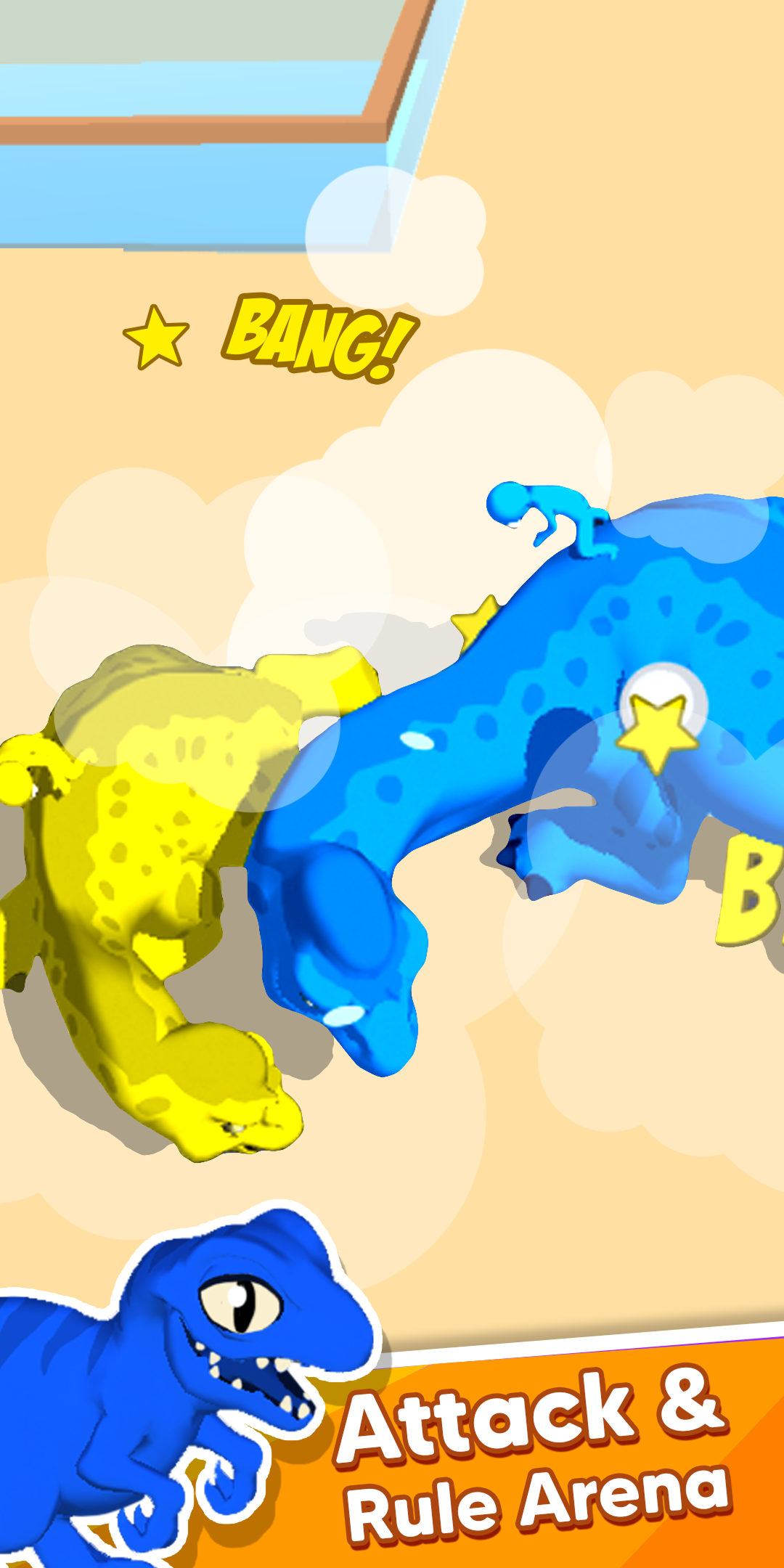 Dino Chaos: Crazy Race screenshot 3