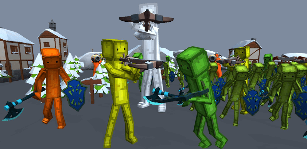 Fruit vs People Playground 3D screenshot 1