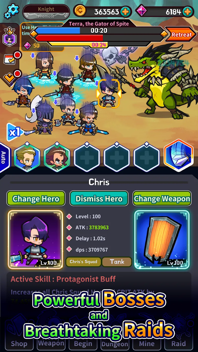 From Pawn to King - Idle RPG screenshot 2
