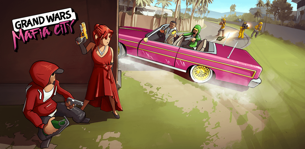 Grand Wars: Mafia City gameplay screenshot 1