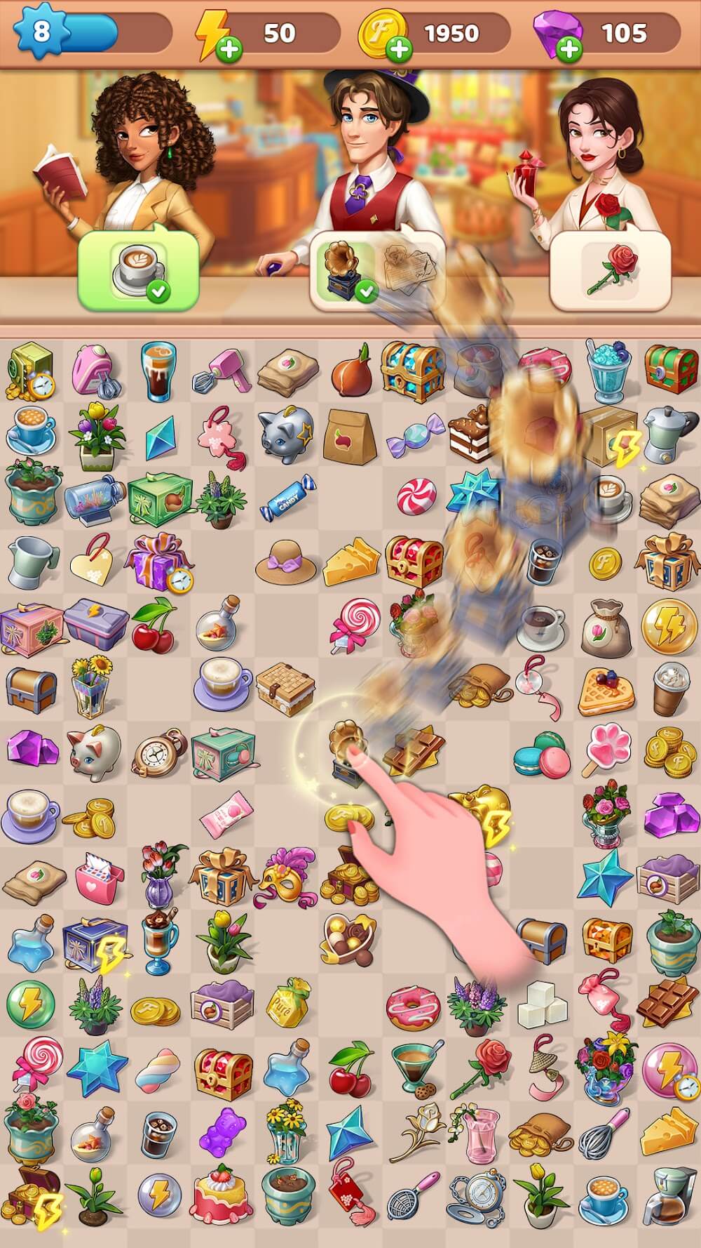 Grand Inn Story (Merge Love) screenshot 4