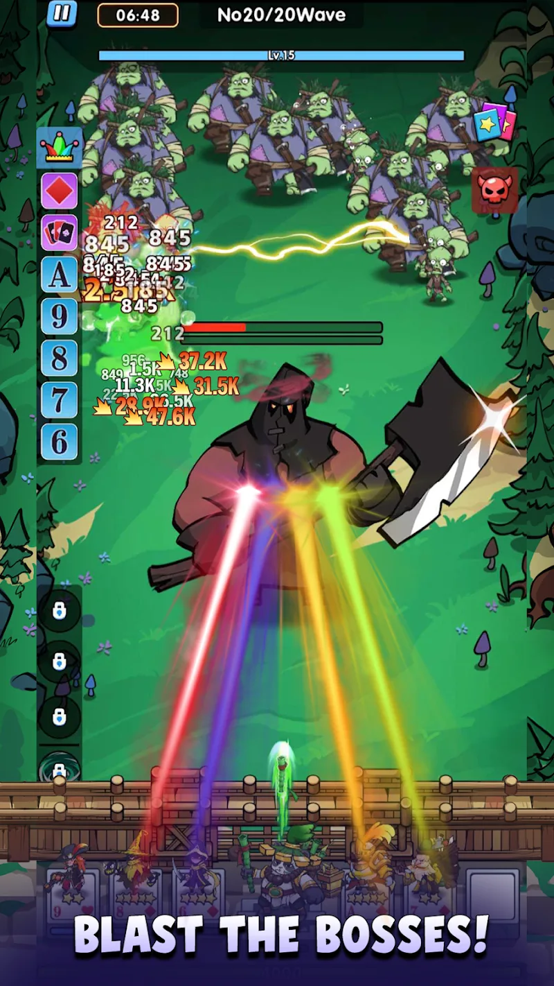 Fortress Frontlines: Card TD screenshot 3