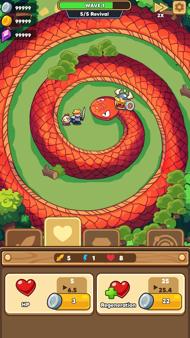Fortress Frenzy: Idle TD Game screenshot 2