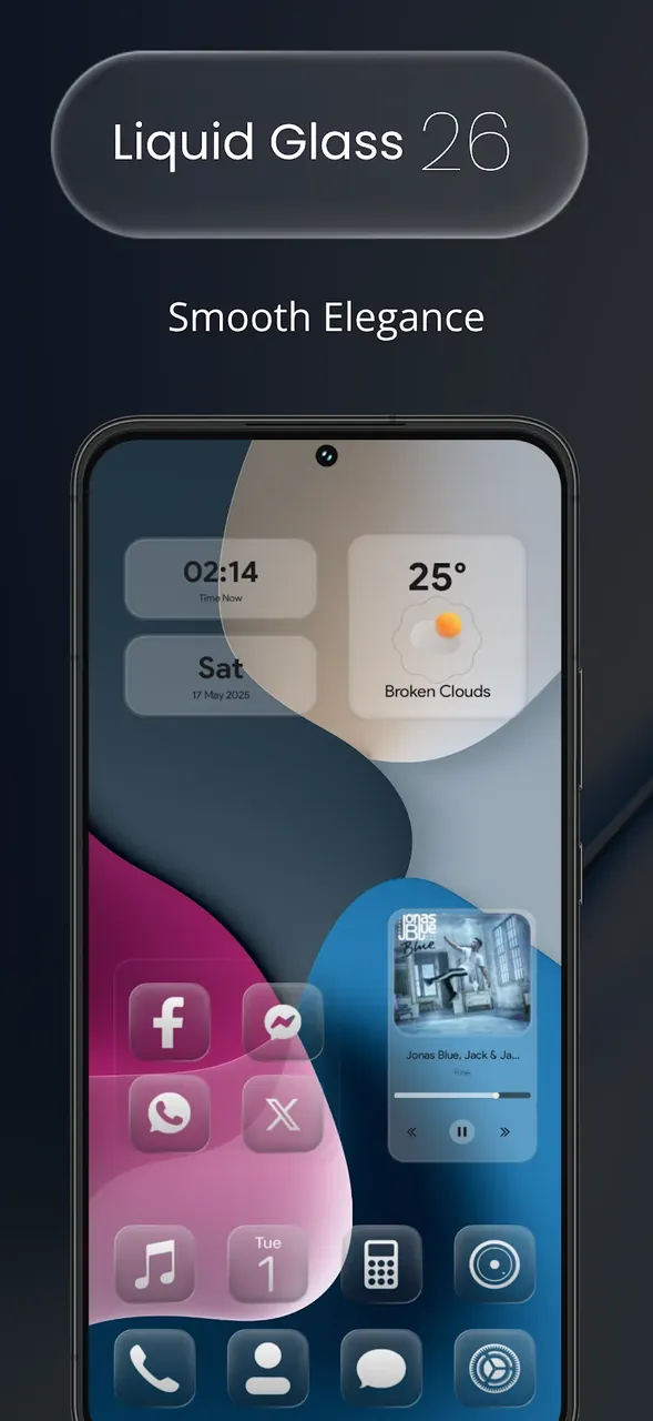 Liquid Glass 26 Icon Pack screenshot 4