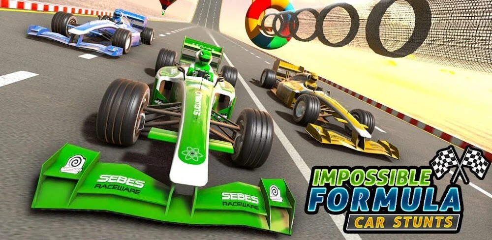Formula Car Racing Stunts Ramp screenshot 1