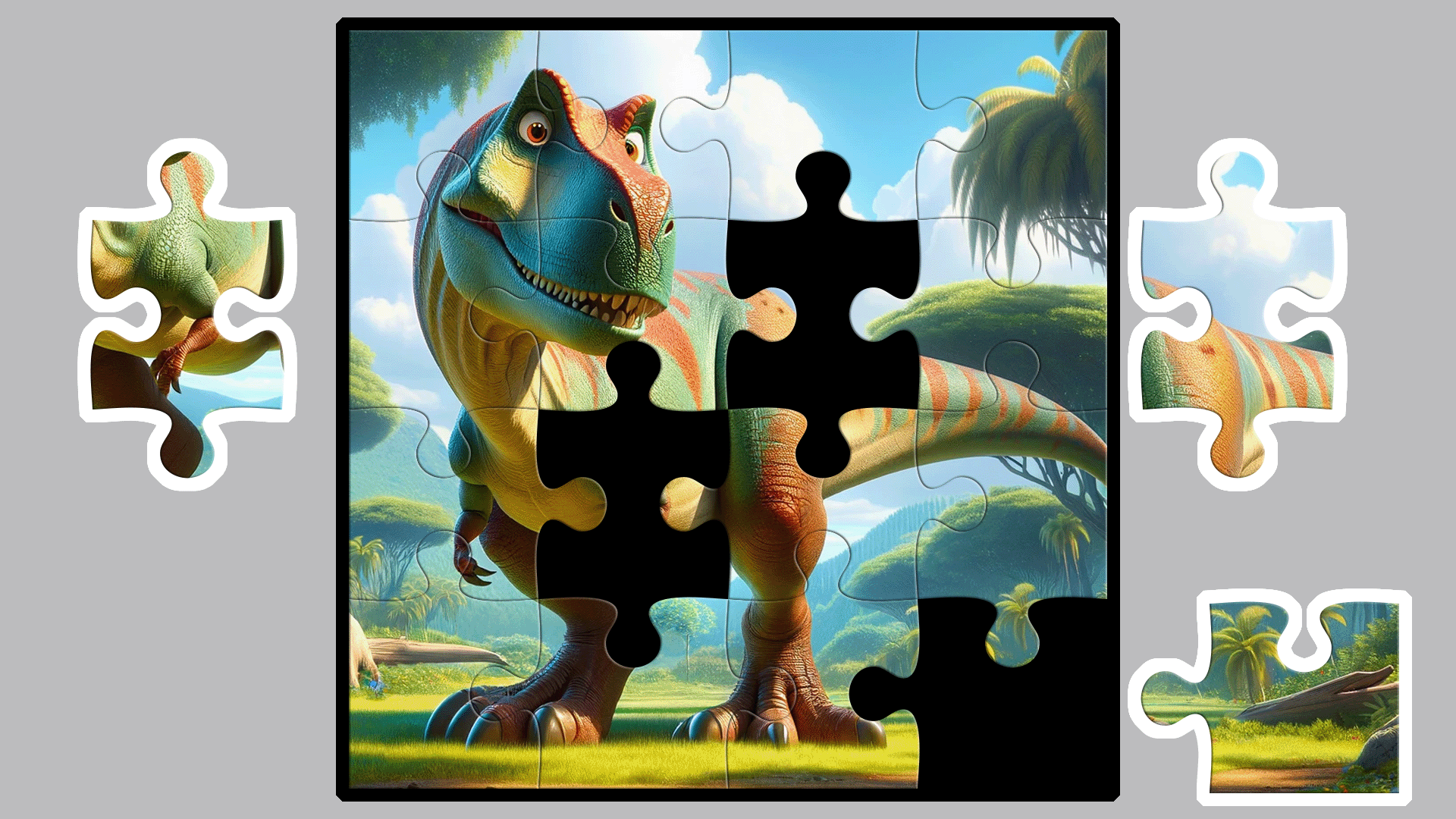 Dino Puzzle for Kids screenshot 1