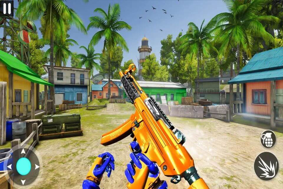 Counter terrorist robot game screenshot 2