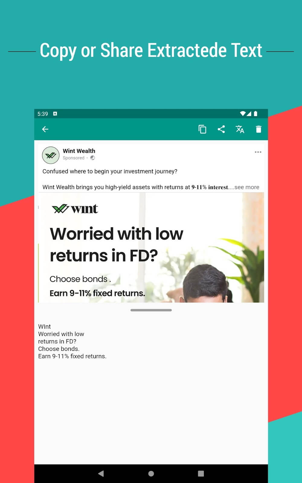 Copy Text On Screen Pro screenshot 7