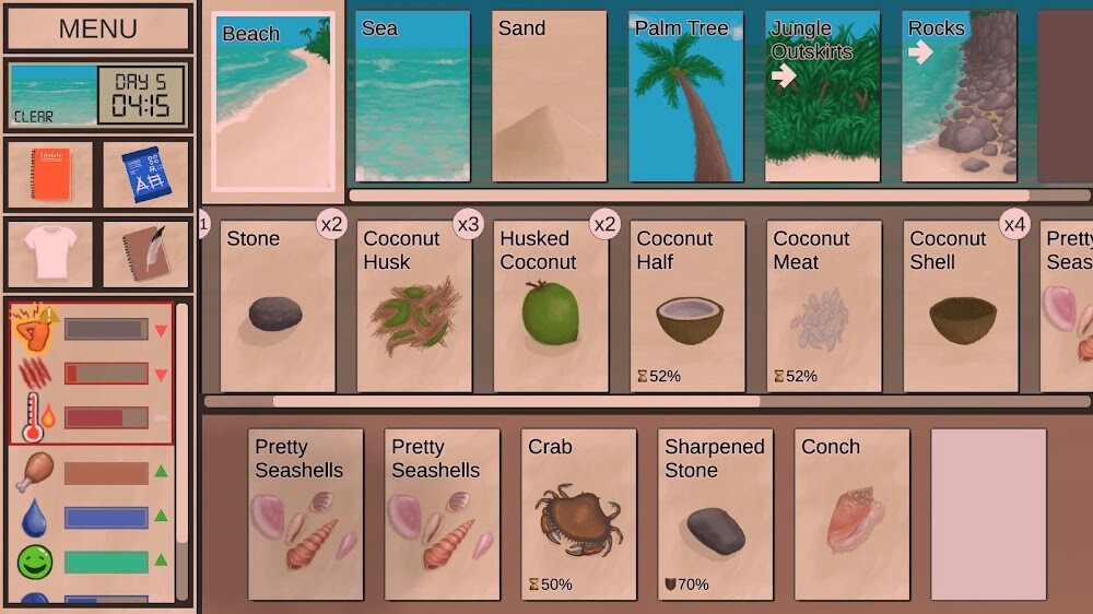 Card Survival: Tropical Island screenshot 2