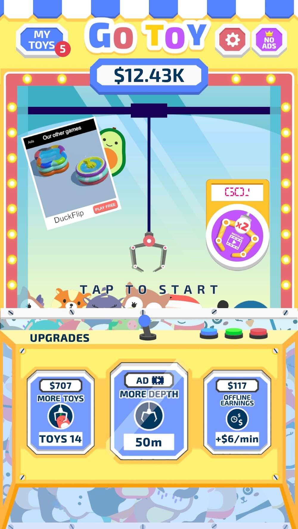 [Screenshot 2: Go Toy!]
