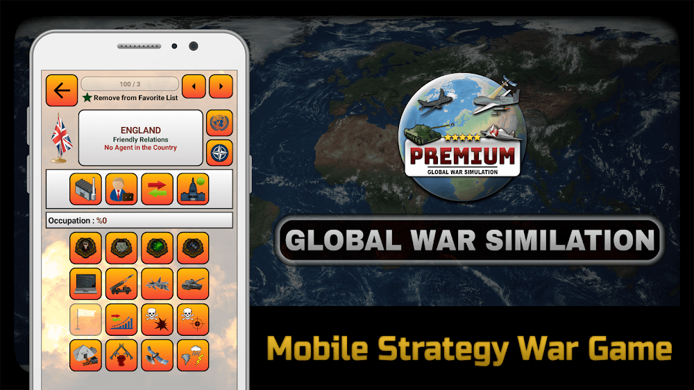 Global War Simulation screenshot 3