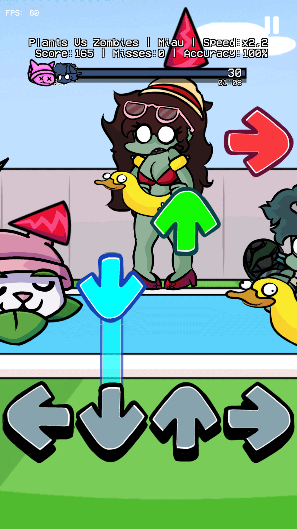 FNF Plants vs Rap Funkers screenshot 2
