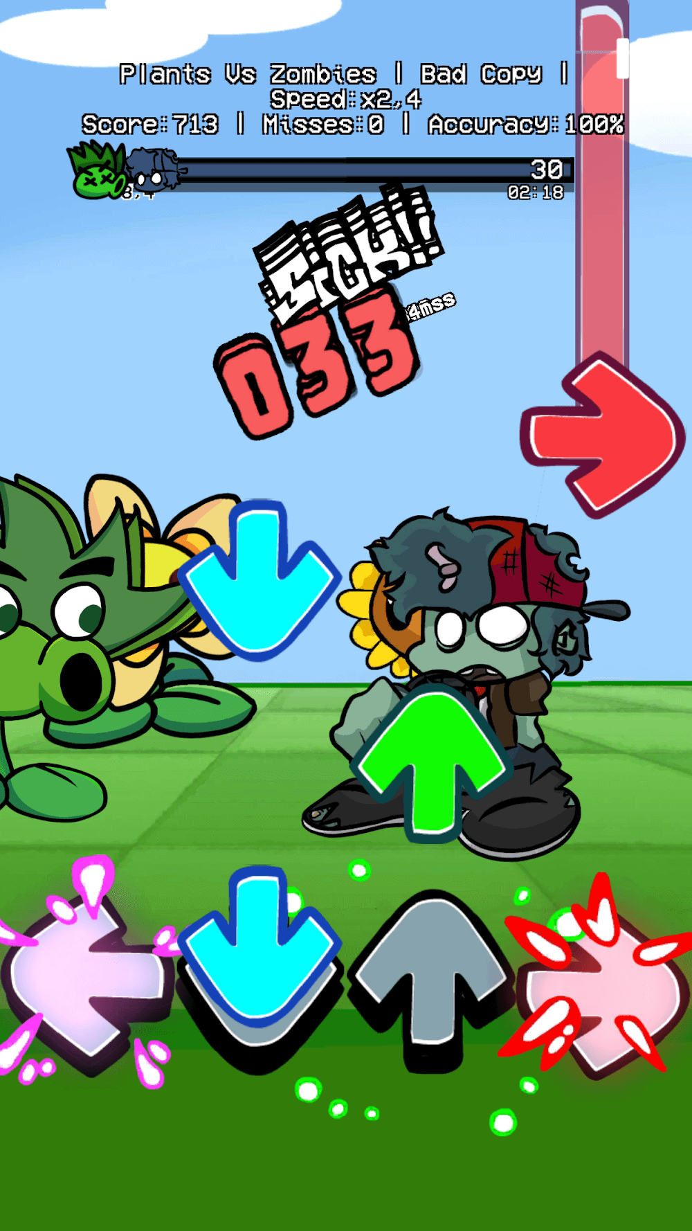 FNF Plants vs Rap Funkers screenshot 4